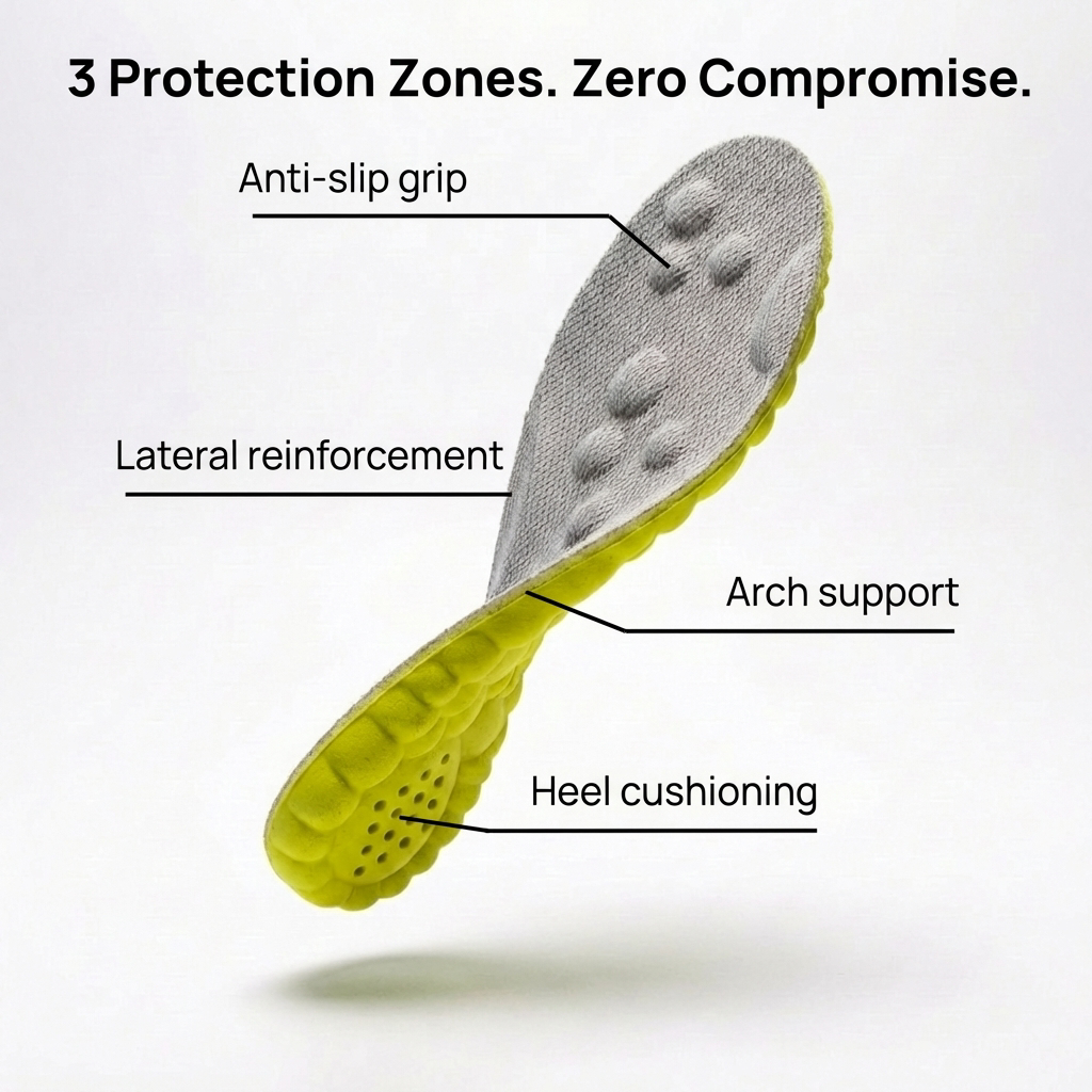 Play longer, without pain.